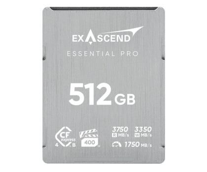 Karta pamięci CFexpress ExAscend 512GB Essential Pro CFexpress B 4.0